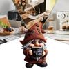 1pcs Coffee Gnomes Coffee Bar Decor Tabletop Kitchen Handcrafted Sculpture Resin Gnomes For Dining Room Coffee-Themed Dwarf