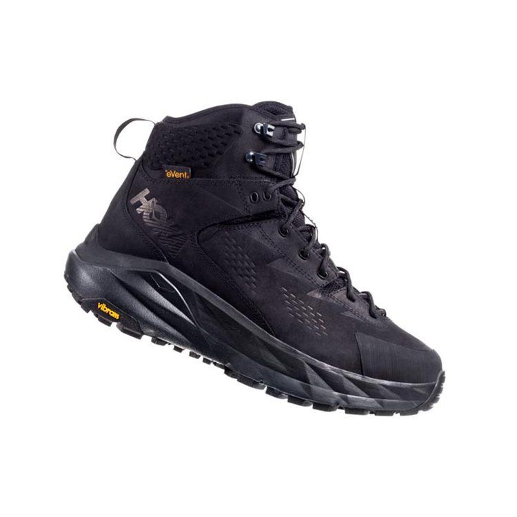 HOKA One One Kaha Горные и туристические ботинки Мужские Высокие Черные 1099637-BPHN