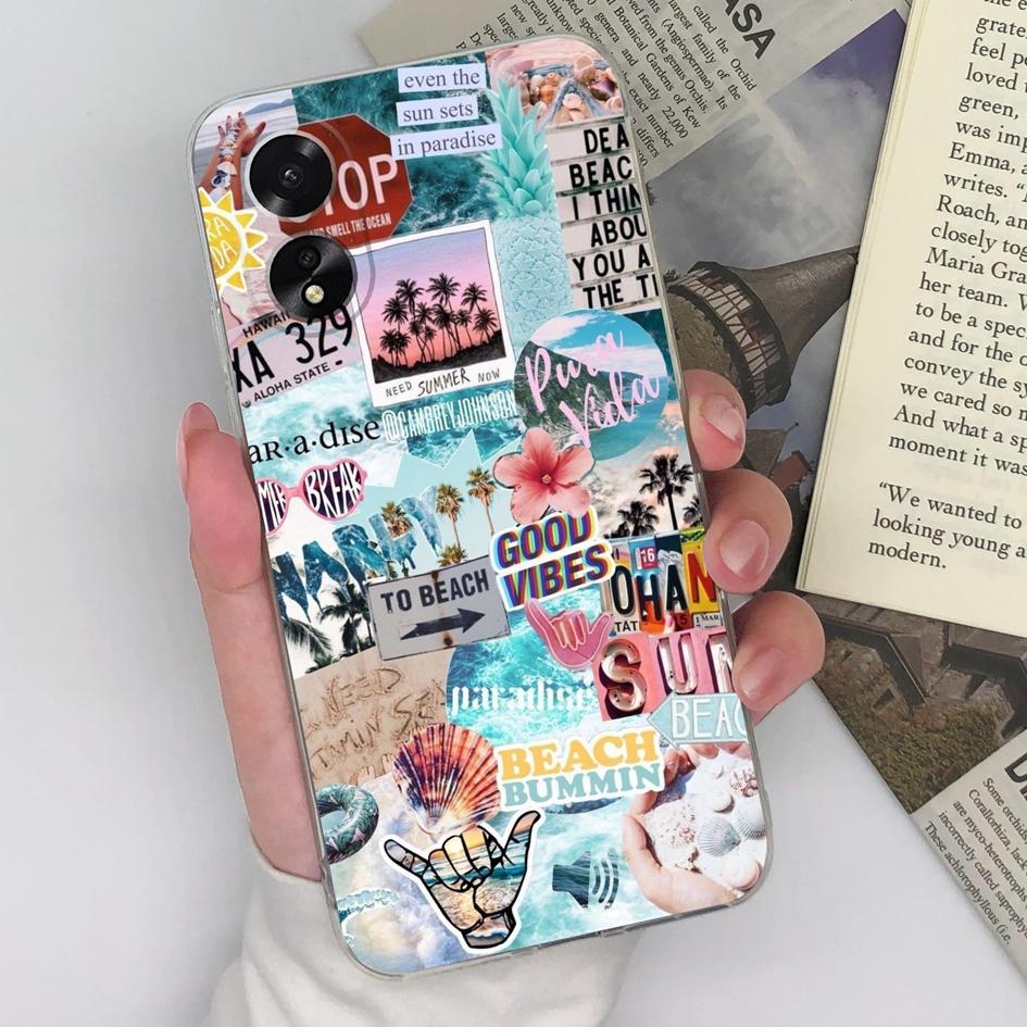 For OPPO A38 A79 A98 Reno10 Pro Realme 11 Pro+ Case Back Cover Fashion Personal Protective Transparent Matte Soft Silicone Phone Bags For OPPO Bumpe