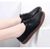 Spring Autumn New Ladies Singles Footwear Non Slip Lightweight Flat Fashion Soft Soled Leather Shoe Casual Comfort Women's Shoes