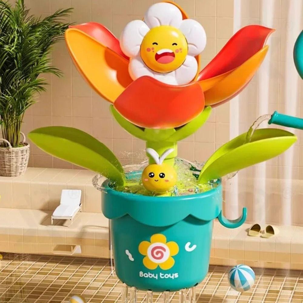 Присоска Полив цветов Игрушка для ванны Уличная Универсальная Интерактивная Игрушка для ванны Уличная