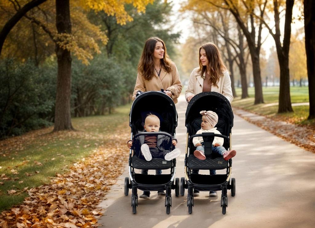 Nukido Paseo Black 716001 Stroller (5903890622381)