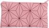 Kyosuke Japanese Mask 22 X 12 X 1 Japanese Hemp Leaf Pink Pouch, Approx. Cm, Pattern,