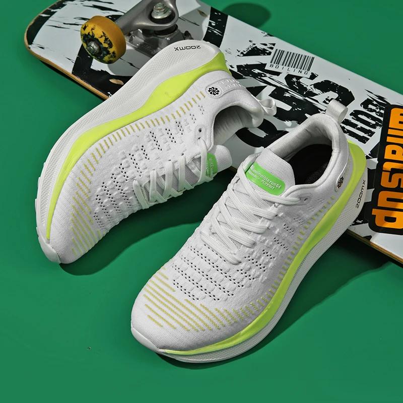 Men'S Cushioning Running Eva Midsole Shock Absorption Lightweight Breathable Mesh Sports Sneakers Health And Walking