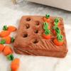 Carrot Interactive Dog Carrot Plush Toy Enrichment Dog Snuffle Puzzle Toys Cute Carrot Harvest Toy