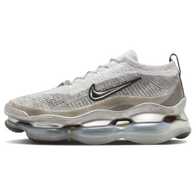 Женские кроссовки Air Max Scorpion Flyknit Gaiter кремовые бледно-серые металлик-серебристые FD4612-001