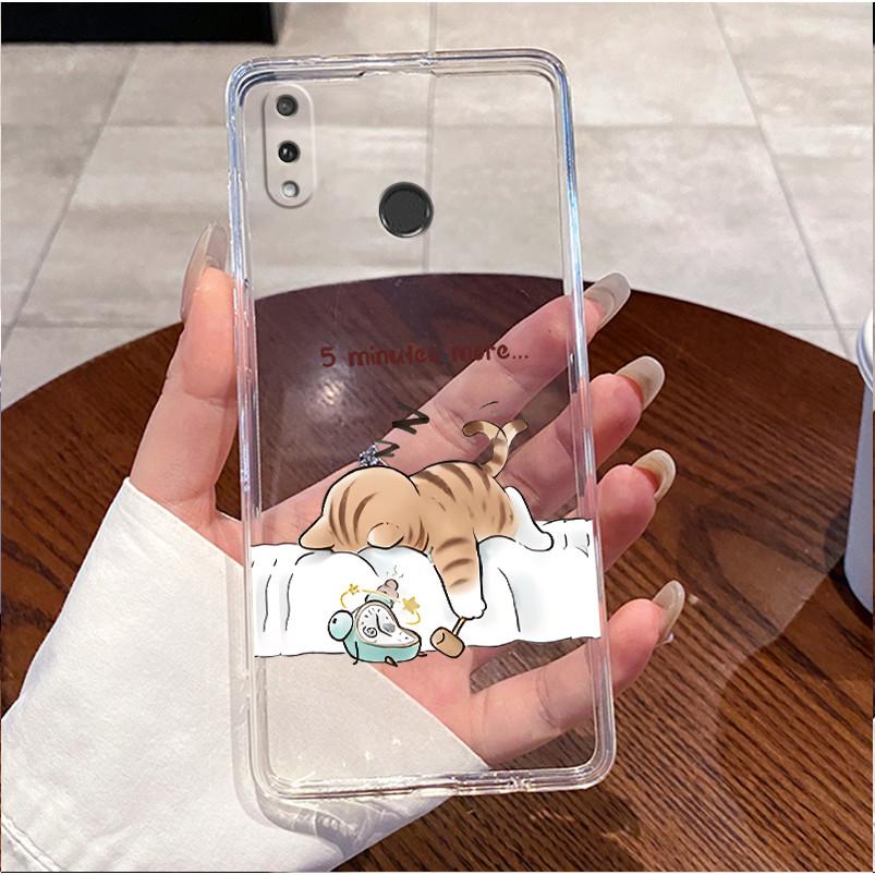 Для Huawei Y7 Prime 2019 Чехол DUB-LX1 DUB-LX3 Милый Кролик с Сердечками Прозрачный Мягкий Силиконовый Задний Чехол Huawei Y7 Pro 2019 DUB-LX2 Funda