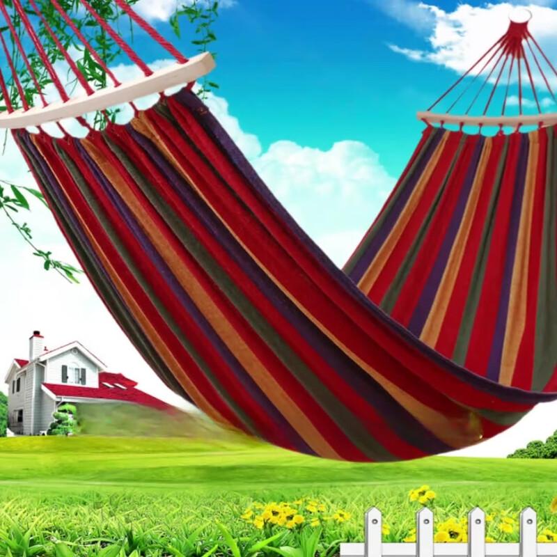 Maiceyi Outdoor Canvas Hammock