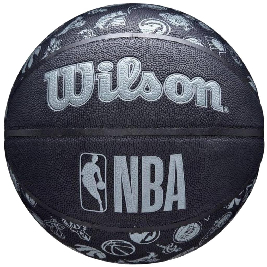 Wilson NBA All Team Ball, Unisex Black Basketball
