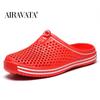 Летние сабо, тапочки, модная мужская и женская садовая обувь для отдыха, нескользящие тапочки, пляжные сандалии