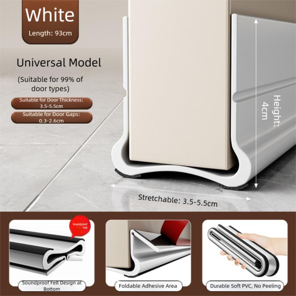 Insect Prevention Weather Stripping Noise Reduction Blocker Door Draft Stopper  Household
