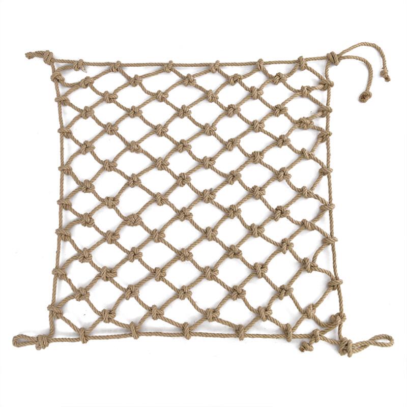 Hemp Rope Mesh Safety Net