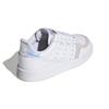 Adidas Originals Super Court Повседневные Нескользящие Амортизирующие Прочные Поддерживающие Низкие Детские Кроссовки Детские Кроссовки Белый Серый EG9080