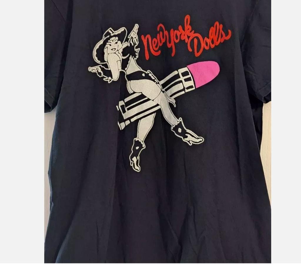 Новый подарок для фанатов New York Dolls Унисекс футболка S-4XL