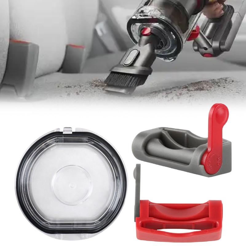 For Dyson V7 V8 Sv10 Sv11 Vacuum Cleaner Dustbin Seal Cap With Button House Use And Maintenance