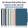 Деформированный чехол-подставка для XiaoMi Pad 5 5Pro, магнитная защитная сумка для планшета для Pad5Pro, 11 дюймов, откидная крышка для бизнеса, Mi Pad5 Pro12.4