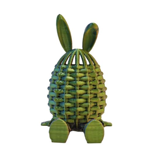 3D-печатные пасхальные яйца, гибкие, подвижные, яйцо-кролик, наполнители для пасхальной корзины, для вечеринок, декор для дома, офиса, стола