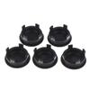 5 шт. Заглушка отверстия масляного насоса двигателя Устойчивый пластиковый уплотнитель Пластиковые уплотнительные заглушки Для обслуживания двигателя автомобиля Запасные части
