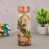 Copper Water Bottle 450ml, Durable & Rust Proof Tamba Bottle for Drinking, Anti-Oxidant Material, Perfect Stylish Office Carrying Bottles