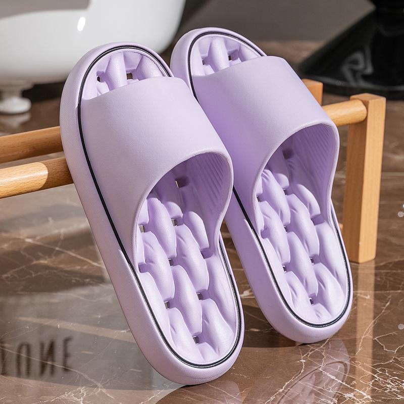Женские быстросохнущие нескользящие домашние тапочки для ванной - Ощущение надевания, Дышащий летний дизайн