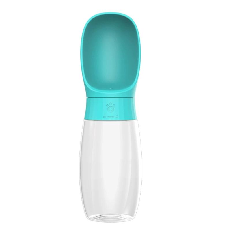 Portable Dog Water Bottle Leak Proof Non-Spill 100ml Pet Drinking Cup for Small Medium Dogs Outdoor Hiking Travel
