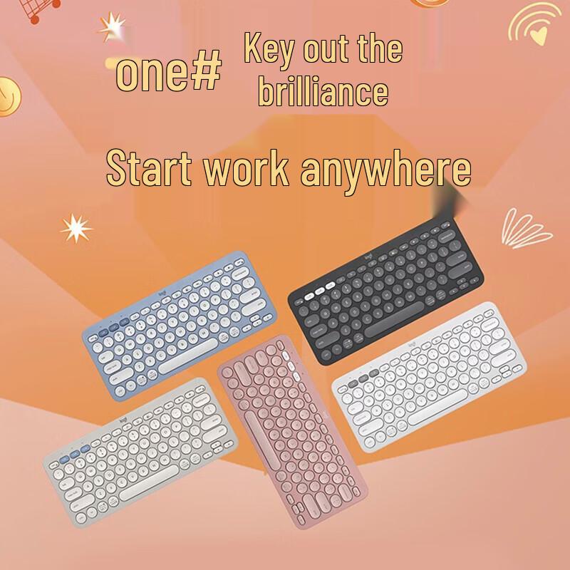Logitech K390 Ultra-thin Portable Wireless Bluetooth Keyboard