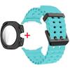 Защитное стекло + Ремешок для Samsung Galaxy Watch Ultra 47 мм Силиконовый ремешок для Galaxy Watch Ultra 47 мм Защитный чехол для ремешка