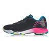 Li Ning Raid Тканевая Амортизирующая Поддержка Низкие Бадминтонные Кроссовки Женские Стандартные Черные AYZQ006-2