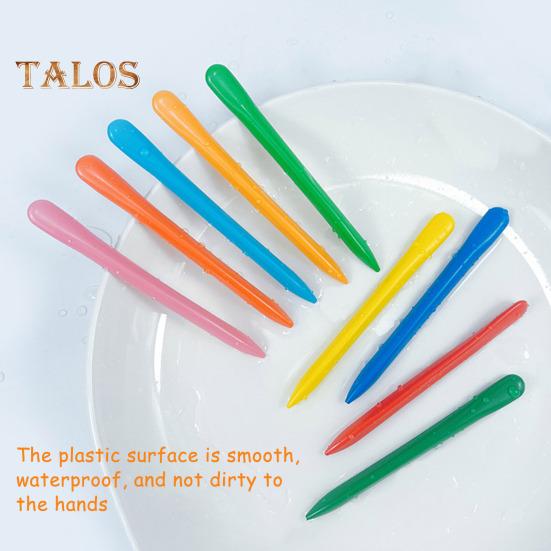 12/24/36 шт. цветных мелков для малышей, моющиеся треугольные мелки для детей от 4 до 8 лет, безопасный набор для раскрашивания для малышей