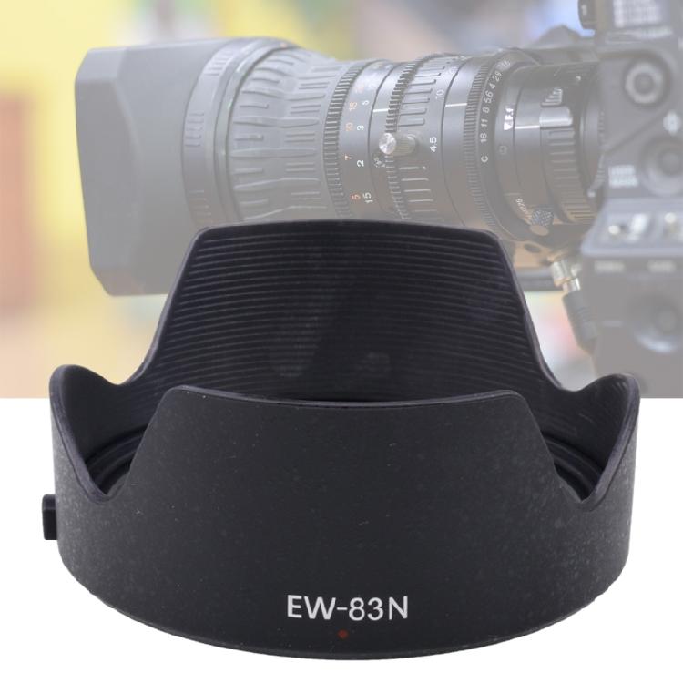 Snap On Lens Hood For RF24 105mm F4L ISUSM Camera Lens, Prevents Unwanted Light And Protects Lens Flare Reduction Hood