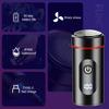 Мини-электробритва с цифровым дисплеем, USB-перезаряжаемая, водонепроницаемая, для влажного и сухого бритья, портативная, для путешествий, бритва для мужчин, триммер для бороды, инструмент для удаления волос