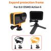 Для DJI OSMO Action 6 Рамка-удлинитель Адаптер Штатив Защитная рамка, устойчивая к царапинам и падениям Аксессуар