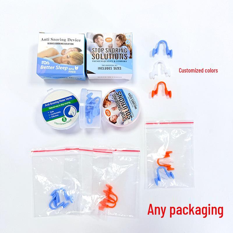 Клипса от храпа - Невидимый прибор для сна, устраняющий заложенность носа