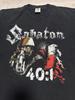 Винтажная Рок-футболка Sabaton 40-1 Унисекс с коротким рукавом UR040 БЕСПЛАТНАЯ ДОСТАВКА