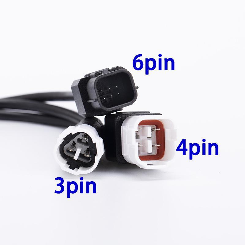 Кабель-адаптер OBD для мотоцикла Yamaha Honda: 3+4/6-контактный на 16-контактный