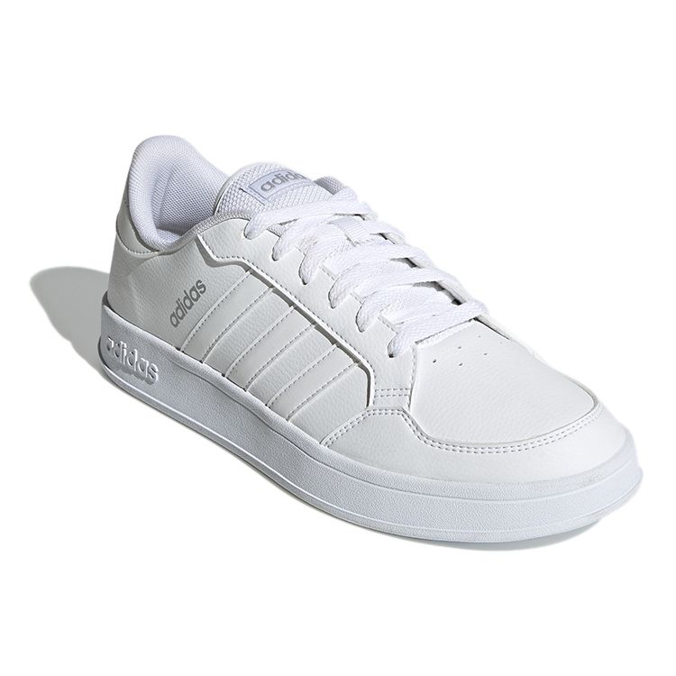Adidas Neo Breaknet Non-Slip Shock Absorption Low-Top Skate Shoes Men Sneakers White H01959