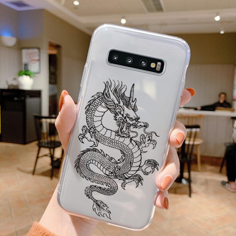For Samsung Galaxy S10 Plus S10E Phone Case Shockproof Silicone Soft Funda Cute Transparent Bumper Coque For Samsung S10 S10+