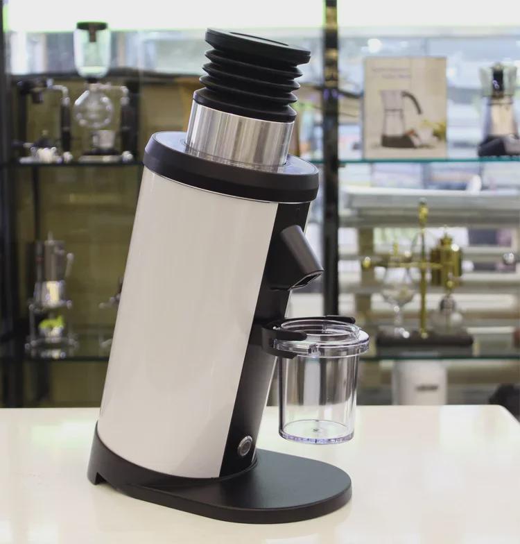 Итальянская кофемолка DF64 с телескопическим выдувным контейнером для зерен для очистки от остатков порошка