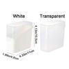 2Pcs Leakproof Coffee Tea Bag Storage Box Plastic Food Storage Container Cheese Keeper  Dormitory