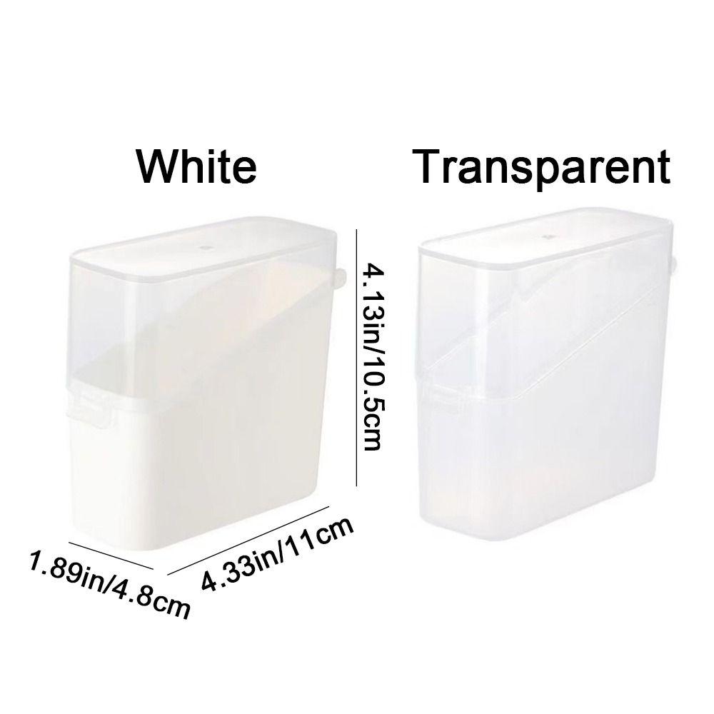 2Pcs Leakproof Coffee Tea Bag Storage Box Plastic Food Storage Container Cheese Keeper  Dormitory