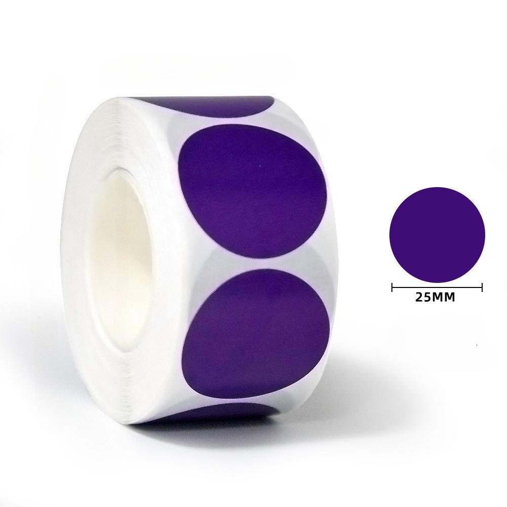 500pcs/1roll Colored Dot Stickers Circle Color Coding Labels 8 Colors Item Marking Colorful Coding Label Sticker for Office Home