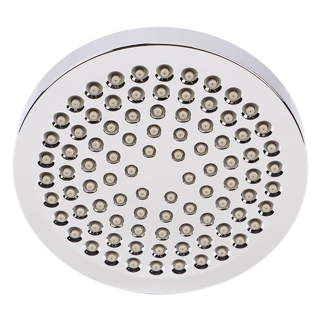 6in Shower Head Round High Pressure Bathroom Showerhead with Chrome Plated Finish for Home