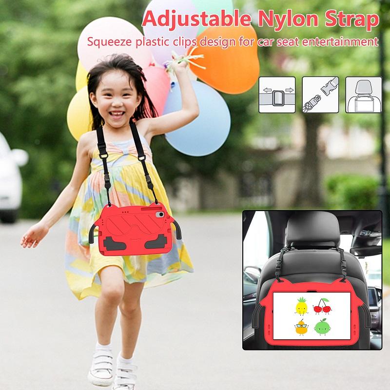 EVA Kids Friendly Case For Xiaoxin Pad 10.6 TB125FU TB128FU Tablet Cover Tab M10 Plus 3rd Gen 10.6 Handle Stand Case