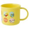 Children's Plastic Lunch Cup, 200ml, Dishwasher Safe, Made In Japan, Shimajiro Dots Design, for Boys and Girls, KE4AAG-A