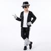 2026 Unisex MJ Sequin Stage Performance Costume for Kids