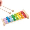 8-Key Xylophone Toy, Compact Glockenspiel with Wooden Mallets, Percussion Instrument, Toy, Gift