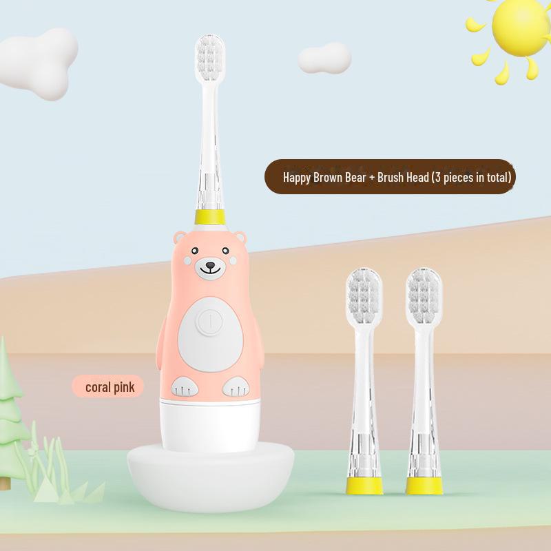Электрическая зубная щетка Beinuo Kids' Sonic — умная, перезаряжаемая, автоматическая