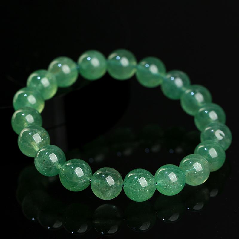 Браслет из кристаллов Hongchu Green Strawberry Crystal Браслет для изготовления украшений бусины из зеленого клубничного кристалла Разбросанные бусины