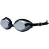 Mizuno N3JEC611 Unisex Cushioned Swimming Goggles In Perfect for Competitive Swimming Smoke/Silver Mirror,