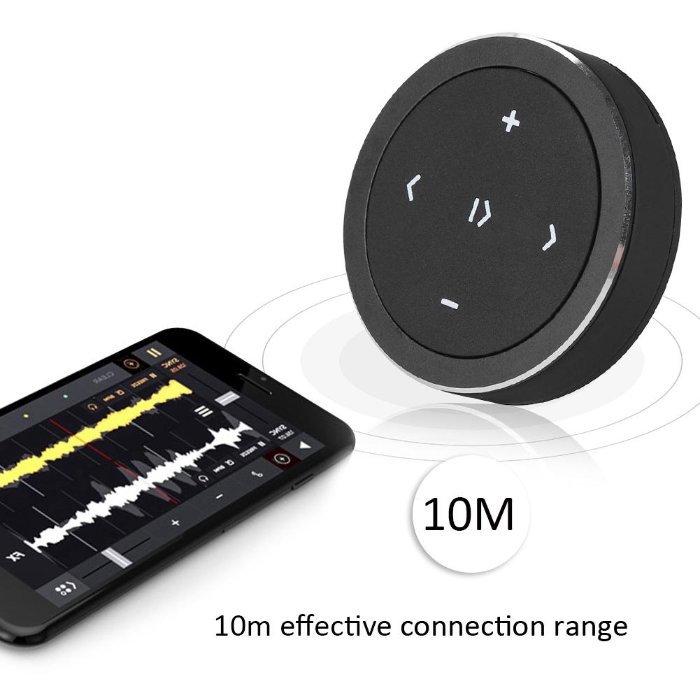Автомобильный Bluetooth-контроллер на рулевом колесе Bluetooth 4.0 Мультимедиа Пульт дистанционного управления Мобильный телефон Планшет